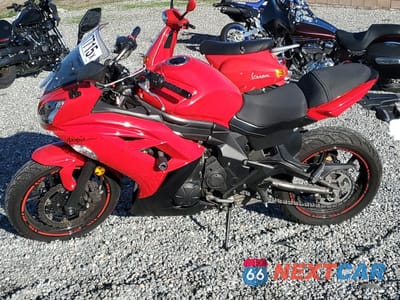 Trzecie zdjęcie samochodu z tyłu: 2012 KAWASAKI EX650 EC VIN:JKAEXEE15CDA00991 - miniatura