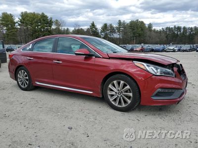 Czwarte zdjęcie samochodu z boku: 2016 HYUNDAI SONATA SPORT VIN:5NPE34AFXGH436214 - miniatura