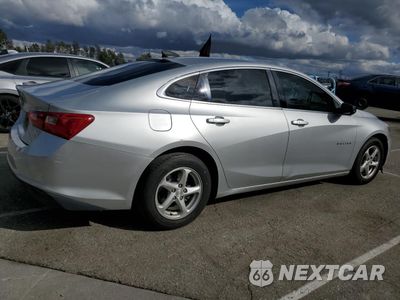 Trzecie zdjęcie samochodu z tyłu: 2017 CHEVROLET MALIBU LS VIN:1G1ZB5ST6HF129903 - miniatura