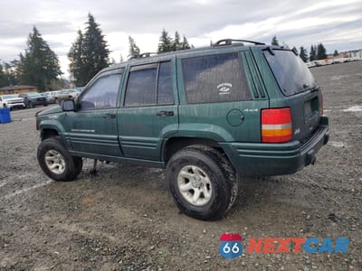 Drugie zdjęcie samochodu z przodu: 1998 JEEP GRAND CHEROKEE LAREDO VIN:1J4GZ48Y3WC360354 - miniatura