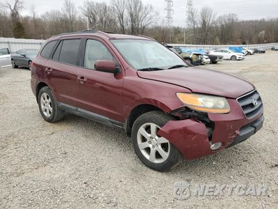 Czwarte zdjęcie samochodu z boku: 2009 HYUNDAI SANTA FE SE VIN:5NMSH13E19H250097 - miniatura