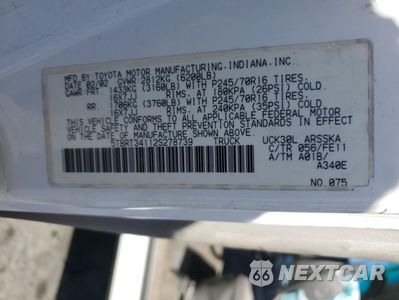 Zdjęcie 15 z 15 samochodu: 2002 TOYOTA TUNDRA ACCESS CAB VIN:5TBRT34112S278739 - miniatura