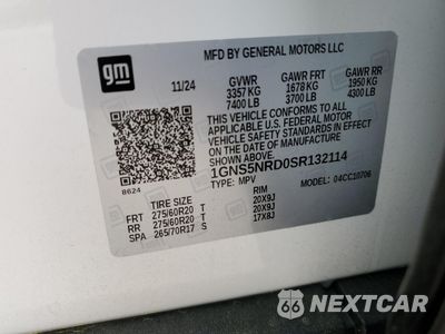 Zdjęcie 16 z 17 samochodu: 2025 CHEVROLET TAHOE C1500 LT VIN:1GNS5NRD0SR132114 - miniatura