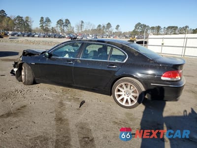 Drugie zdjęcie samochodu z przodu: 2007 BMW 750 VIN:WBAHN83517DT71095 - miniatura