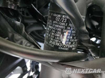 Zdjęcie 9 z 10 samochodu: 2023 KAWASAKI ER400 D VIN:JKAERKD12PDAP6782 - miniatura