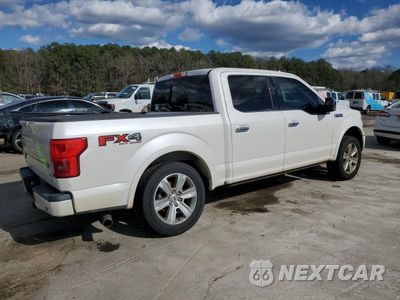 Trzecie zdjęcie samochodu z tyłu: 2018 FORD F150 SUPERCREW VIN:1FTEW1EG8JFA88195 - miniatura