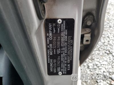 Zdjęcie 14 z 14 samochodu: 1999 HYUNDAI ACCENT GL VIN:KMHVF24N2XU570019 - miniatura