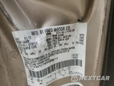 Zdjęcie 15 z 15 samochodu: 2013 FORD F150 SUPERCREW VIN:1FTFW1CT9DKD68613 - miniatura