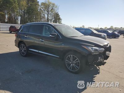 Czwarte zdjęcie samochodu z boku: 2019 INFINITI QX60 LUXE VIN:5N1DL0MM9KC521947 - miniatura