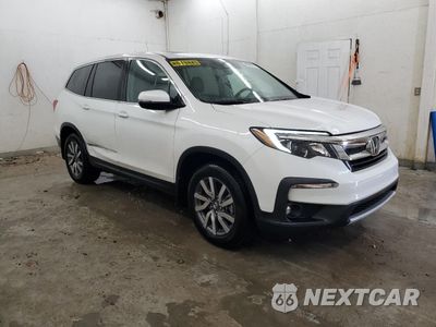 Czwarte zdjęcie samochodu z boku: 2022 HONDA PILOT EXL VIN:5FNYF5H56NB037125 - miniatura