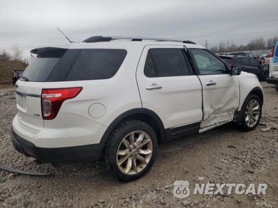 Trzecie zdjęcie samochodu z tyłu: 2014 FORD EXPLORER XLT VIN:1FM5K8D88EGB17396 - miniatura