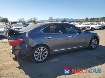 Trzecie zdjęcie samochodu z tyłu: 2012 LEXUS LS 460 VIN:JTHBL5EF9C5113073 - miniatura