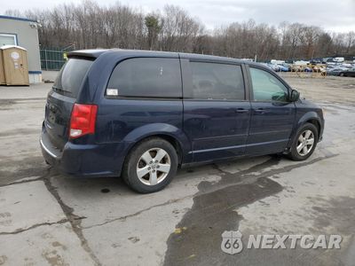 Trzecie zdjęcie samochodu z tyłu: 2013 DODGE GRAND CARAVAN SE VIN:2C4RDGBG1DR732910 - miniatura