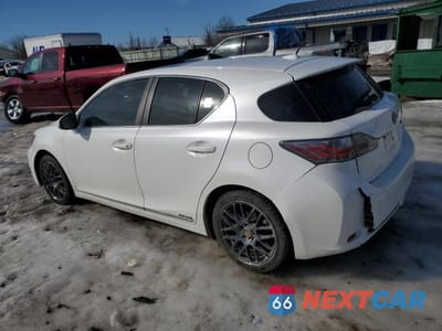 Drugie zdjęcie samochodu z przodu: 2011 LEXUS CT 200H PREMIUM VIN:JTHKD5BH8B2044699 - miniatura