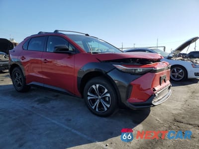Czwarte zdjęcie samochodu z boku: 2024 TOYOTA BZ4X XLE VIN:JTMAAAAA1RA055188 - miniatura