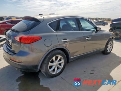 Trzecie zdjęcie samochodu z tyłu: 2010 INFINITI EX35 BASE VIN:JN1AJ0HP0AM700522 - miniatura