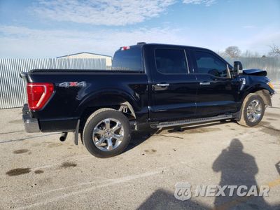 Trzecie zdjęcie samochodu z tyłu: 2021 FORD F150 SUPERCREW VIN:1FTFW1E86MFB08185 - miniatura