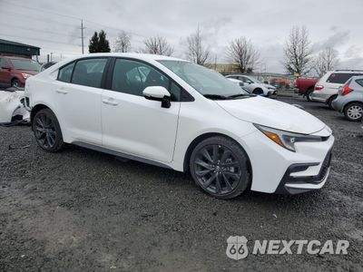 Czwarte zdjęcie samochodu z boku: 2024 TOYOTA COROLLA SE VIN:5YFS4MCE4RP188763 - miniatura