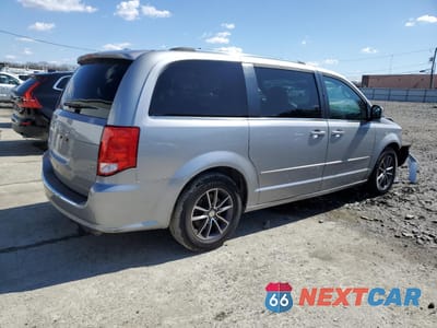Trzecie zdjęcie samochodu z tyłu: 2017 DODGE GRAND CARAVAN SXT VIN:2C4RDGCG7HR554117 - miniatura
