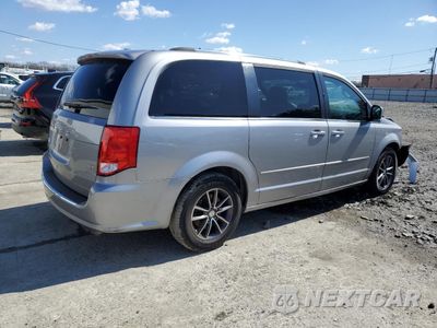 Trzecie zdjęcie samochodu z tyłu: 2017 DODGE GRAND CARAVAN SXT VIN:2C4RDGCG7HR554117 - miniatura