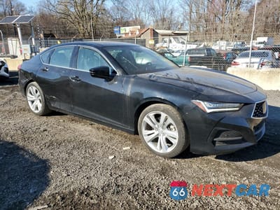 Czwarte zdjęcie samochodu z boku: 2023 ACURA TLX TECHNOLOGY VIN:19UUB5F48PA002068 - miniatura