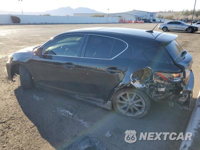 Drugie zdjęcie samochodu z przodu: 2013 LEXUS CT 200 VIN:JTHKD5BH6D2162611 - miniatura