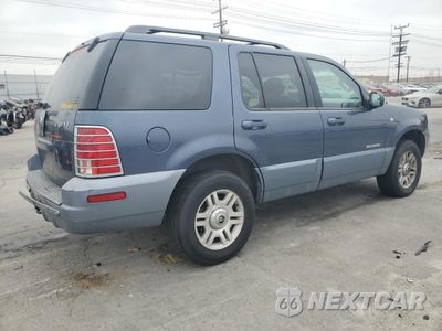 Trzecie zdjęcie samochodu z tyłu: 2002 MERCURY MOUNTAINEER VIN:4M2ZU66WX2ZJ39488 - miniatura