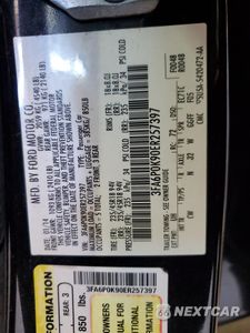 Zdjęcie 12 z 12 samochodu: 2014 FORD FUSION TITANIUM VIN:3FA6P0K90ER257397 - miniatura
