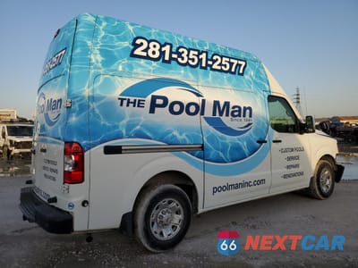 Trzecie zdjęcie samochodu z tyłu: 2018 NISSAN NV 2500 S VIN:1N6AF0LY9JN805386 - miniatura