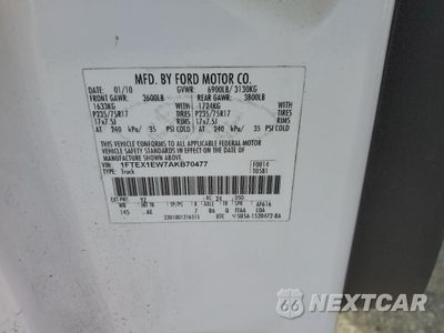 Zdjęcie 14 z 14 samochodu: 2010 FORD F150 SUPER CAB VIN:1FTEX1EW7AKB70477 - miniatura