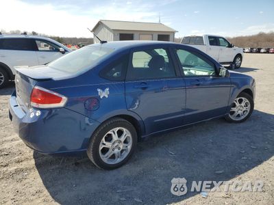 Trzecie zdjęcie samochodu z tyłu: 2009 FORD FOCUS SES VIN:1FAHP36N89W245339 - miniatura