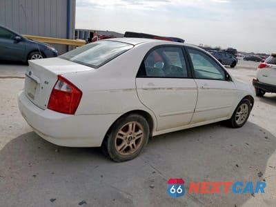 Trzecie zdjęcie samochodu z tyłu: 2005 KIA SPECTRA LX VIN:KNAFE121655120996 - miniatura