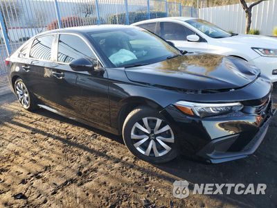 Czwarte zdjęcie samochodu z boku: 2023 HONDA CIVIC LX VIN:2HGFE2F25PH532402 - miniatura