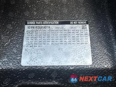 Zdjęcie 12 z 12 samochodu: 2018 CHEVROLET CAMARO SS VIN:1G1FF1R75J0811124 - miniatura