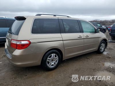 Trzecie zdjęcie samochodu z tyłu: 2006 HONDA ODYSSEY EX VIN:5FNRL384X6B401797 - miniatura