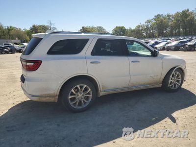Trzecie zdjęcie samochodu z tyłu: 2017 DODGE DURANGO CITADEL VIN:1C4RDJEG1HC710218 - miniatura