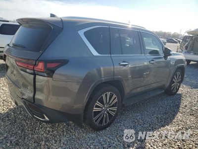 Trzecie zdjęcie samochodu z tyłu: 2023 LEXUS LX 600 BASE VIN:JTJGB7CXXP4033520 - miniatura