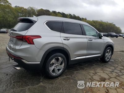 Trzecie zdjęcie samochodu z tyłu: 2021 HYUNDAI SANTA FE SEL VIN:5NMS34AJ0MH360647 - miniatura