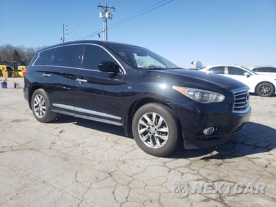 Czwarte zdjęcie samochodu z boku: 2014 INFINITI QX60 VIN:5N1AL0MN0EC513610 - miniatura
