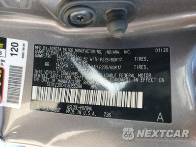 Zdjęcie 13 z 14 samochodu: 2020 TOYOTA SIENNA XLE VIN:5TDYZ3DC4LS065398 - miniatura