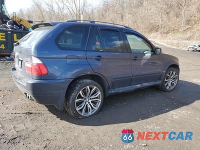 Trzecie zdjęcie samochodu z tyłu: 2005 BMW X5 3.0I VIN:5UXFA13595LY00370 - miniatura