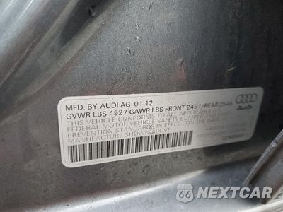 Zdjęcie 12 z 12 samochodu: 2012 AUDI A4 PREMIUM PLUS VIN:WAUFFAFL0CN020494 - miniatura