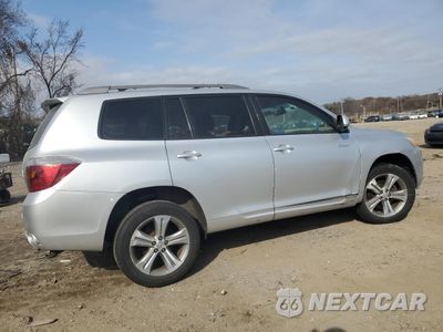 Trzecie zdjęcie samochodu z tyłu: 2009 TOYOTA HIGHLANDER SPORT VIN:JTEES43A692143771 - miniatura