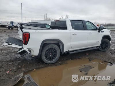 Trzecie zdjęcie samochodu z tyłu: 2023 GMC SIERRA K1500 ELEVATION-L VIN:1GTPUJEK3PZ258280 - miniatura