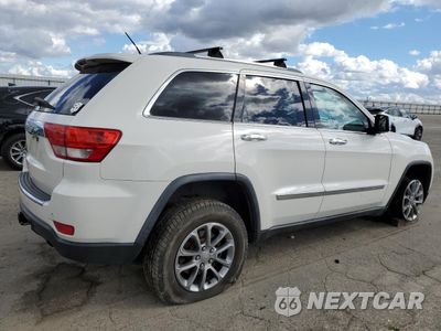 Trzecie zdjęcie samochodu z tyłu: 2011 JEEP GRAND CHEROKEE LIMITED VIN:1J4RR5GT0BC694081 - miniatura