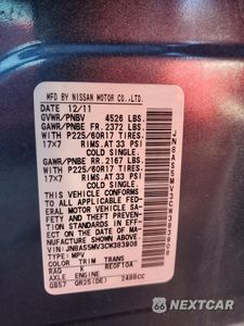 Zdjęcie 13 z 13 samochodu: 2012 NISSAN ROGUE S VIN:JN8AS5MV3CW383908 - miniatura