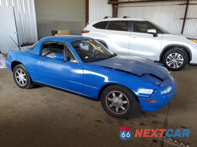 Czwarte zdjęcie samochodu z boku: 1991 MAZDA MX-5 MIATA VIN:JM1NA3513M0213049 - miniatura