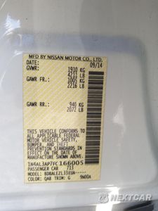 Zdjęcie 14 z 14 samochodu: 2015 NISSAN ALTIMA 2.5 VIN:1N4AL3AP7FC166005 - miniatura