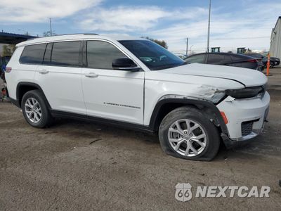 Czwarte zdjęcie samochodu z boku: 2022 JEEP GRAND CHEROKEE L LIMITED VIN:1C4RJKBG5N8586889 - miniatura