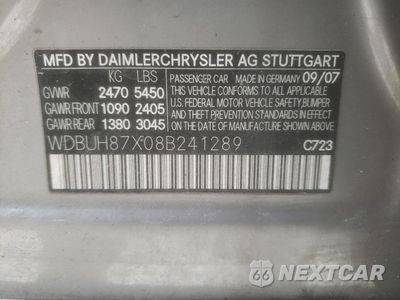 Zdjęcie 12 z 12 samochodu: 2008 MERCEDES-BENZ E 350 4MATIC WAGON VIN:WDBUH87X08B241289 - miniatura